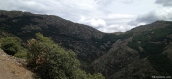 View on the Garganta del Portillo