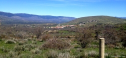 View on Garganta de los Montes