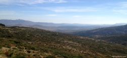 View on our way back to La Acebeda