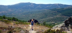 Descent from Collado Llano