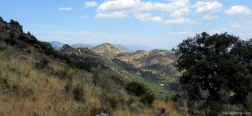 Views during the climb