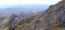 View on the Sierra de Tejeda