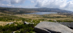 Uitzicht over het Lago do Viriato