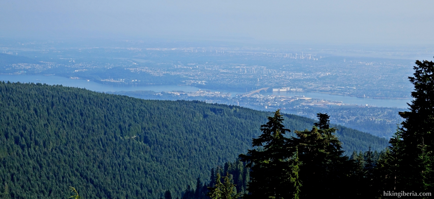 View from the Grouse Mountain