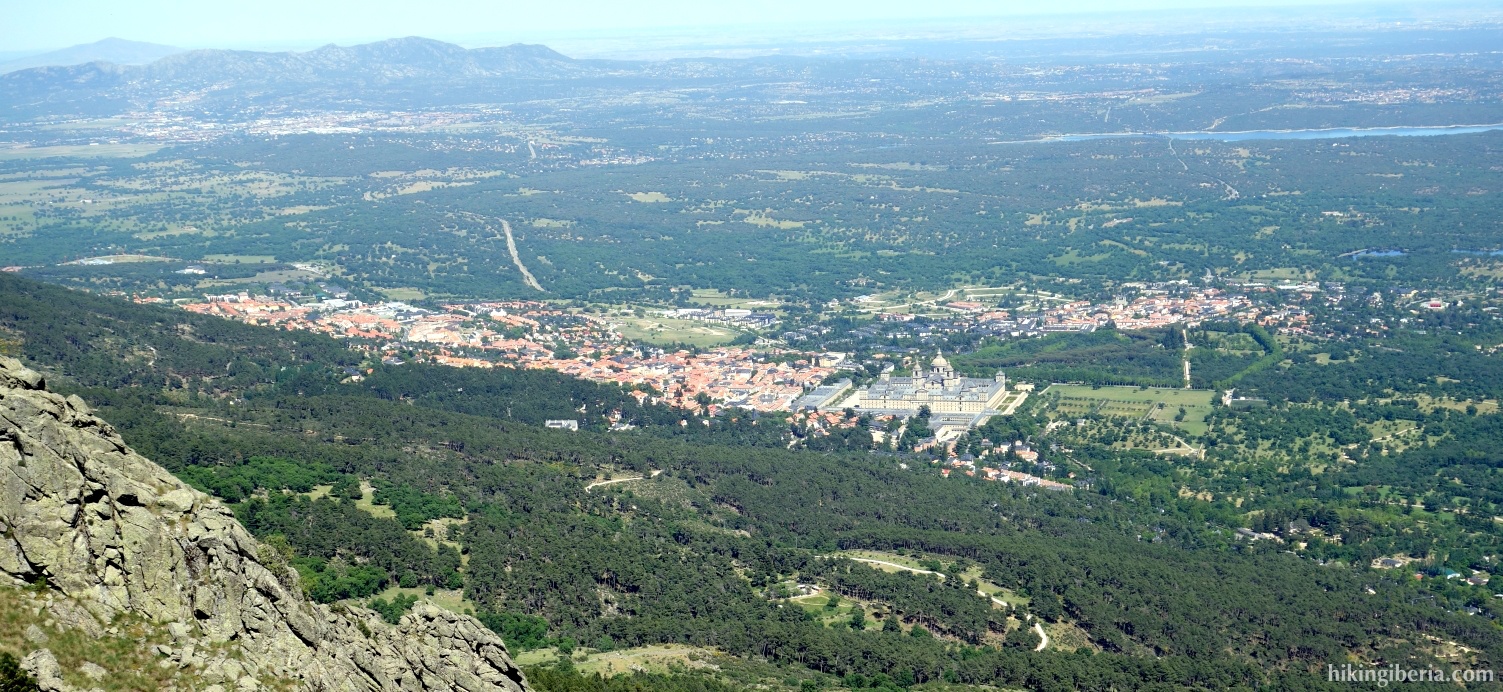 Vista sobre el Monasterio de El Escorial