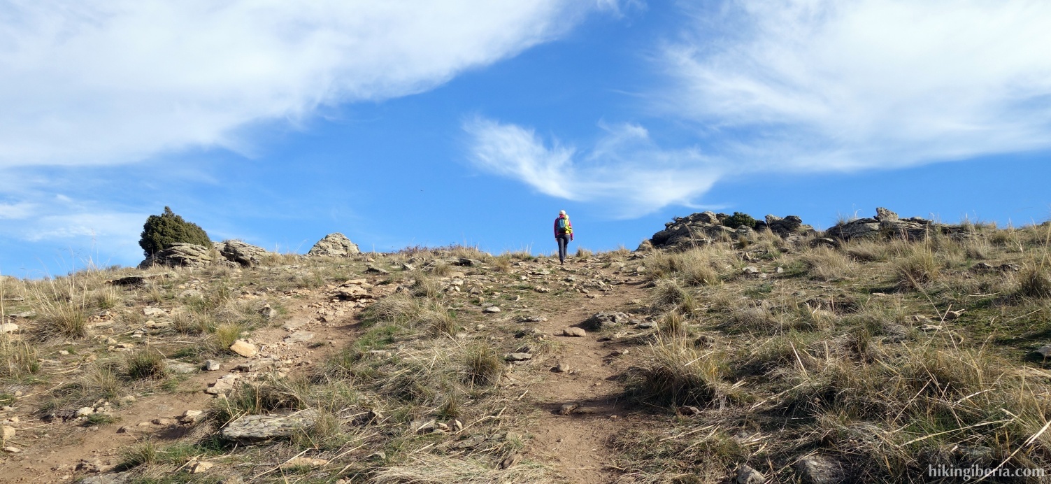 Ascent to the Cerro de San Pedro
