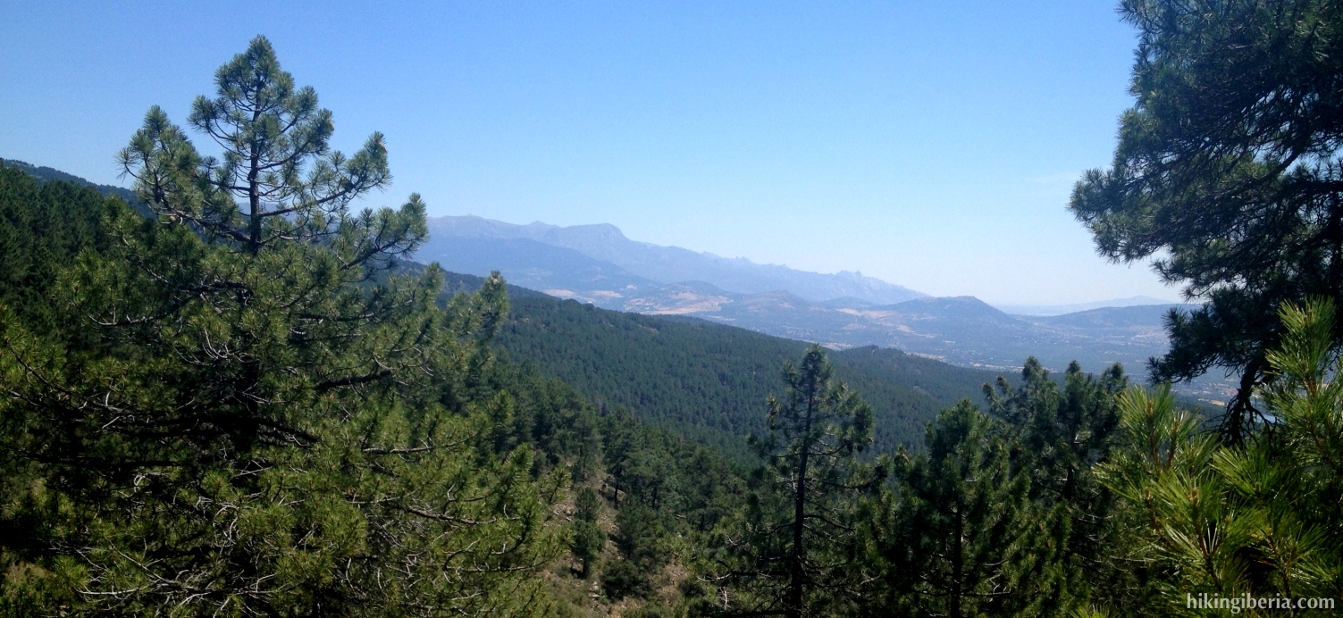 Vista verso la Sierra de Guadarrama