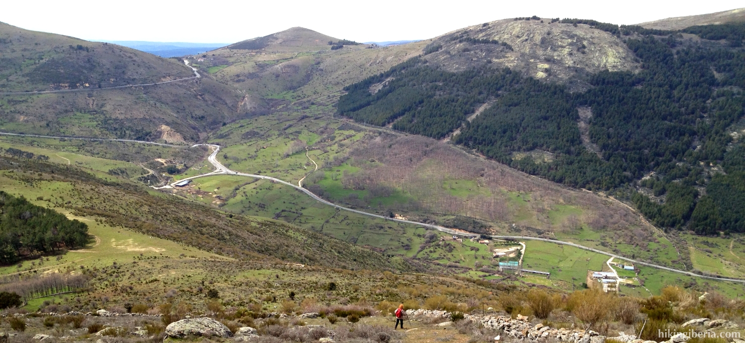 Descent via Umbría del Valle