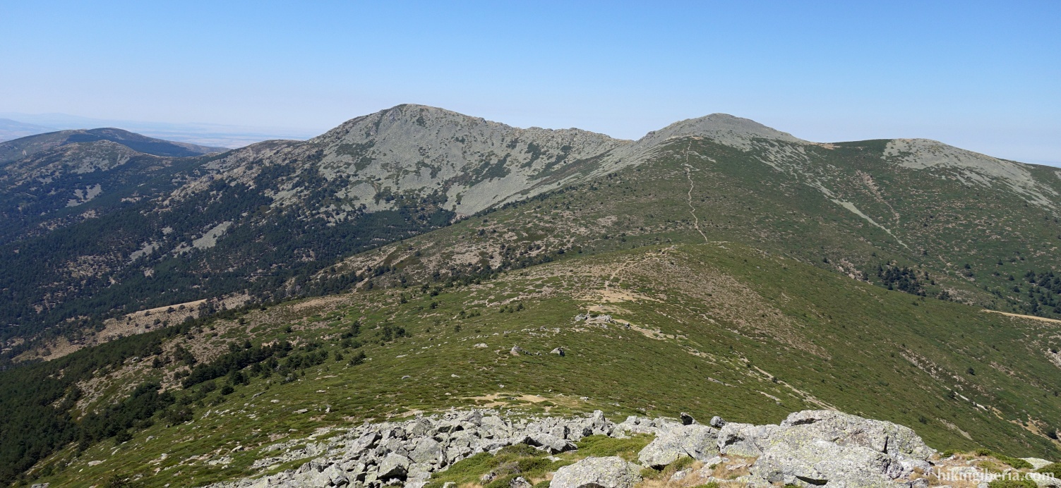 Uitzicht vanaf de Montón de Trigo