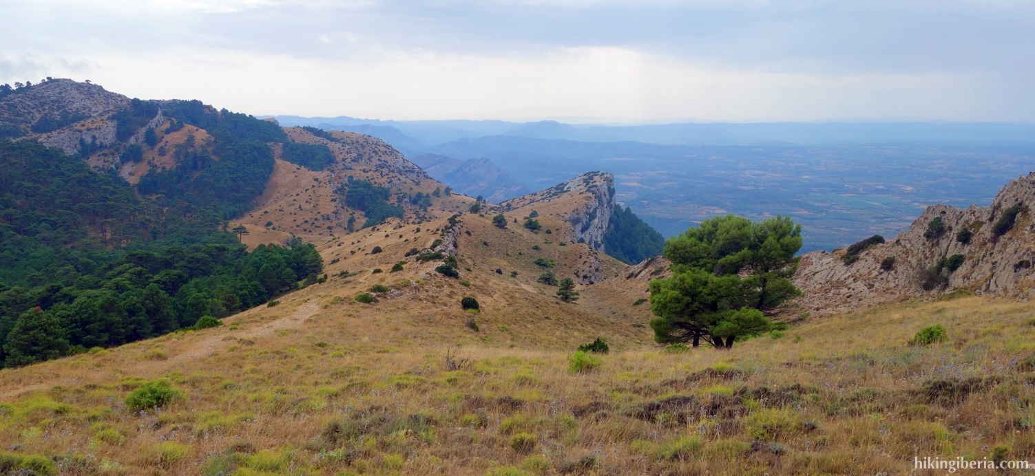 View towards the Tossal d'Engrilló
