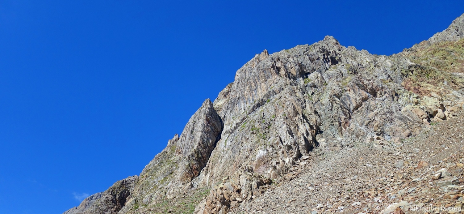 Ascent to the Collata de Argualas