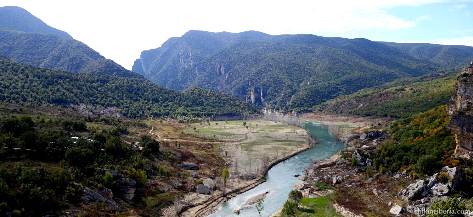 Fluss Noguera Ribagorzana