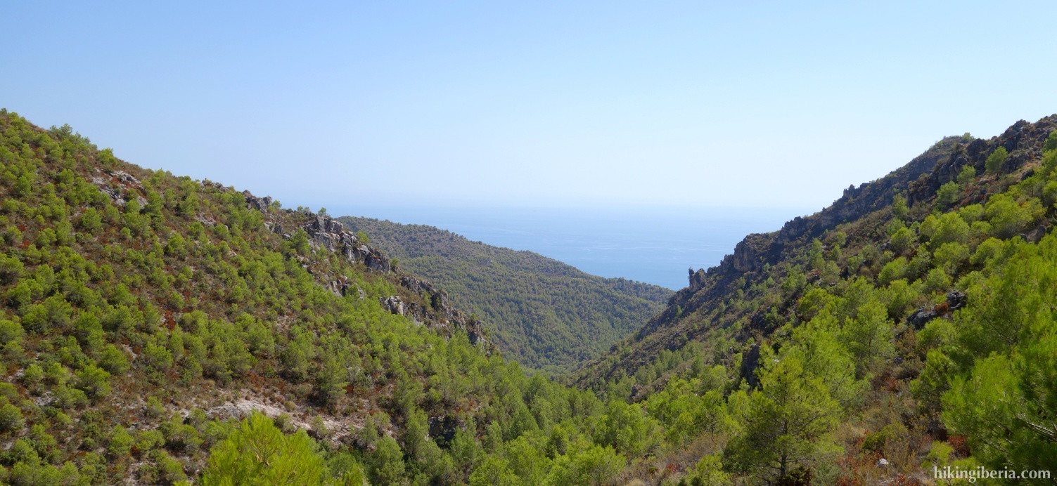 View on the Mediterranean Sea