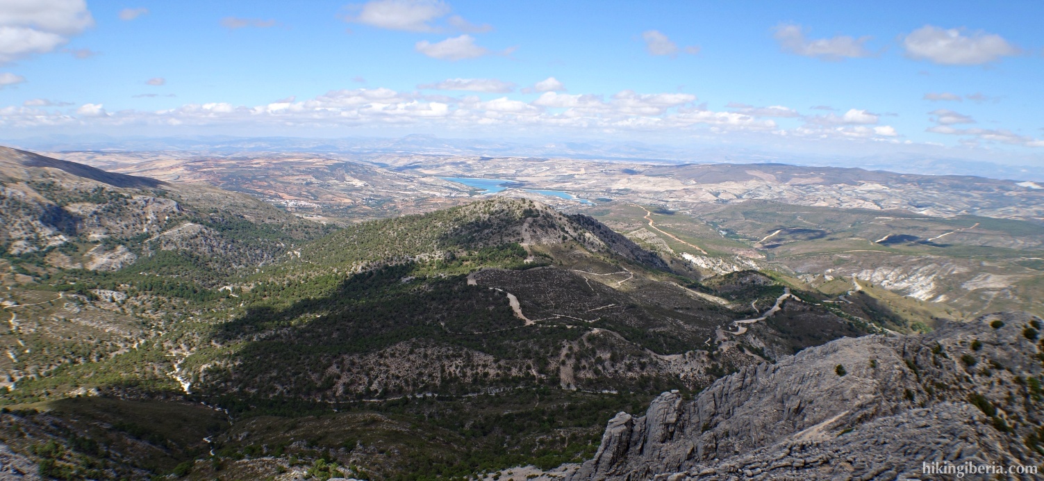 Uitzicht vanaf El Lucero