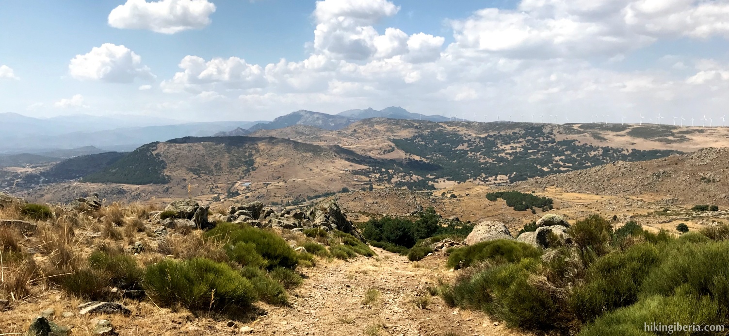 Vista sobre la Sierra de Gredos