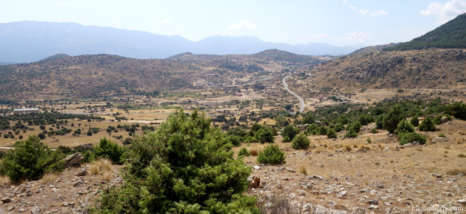 View on the Sierra de Gredos