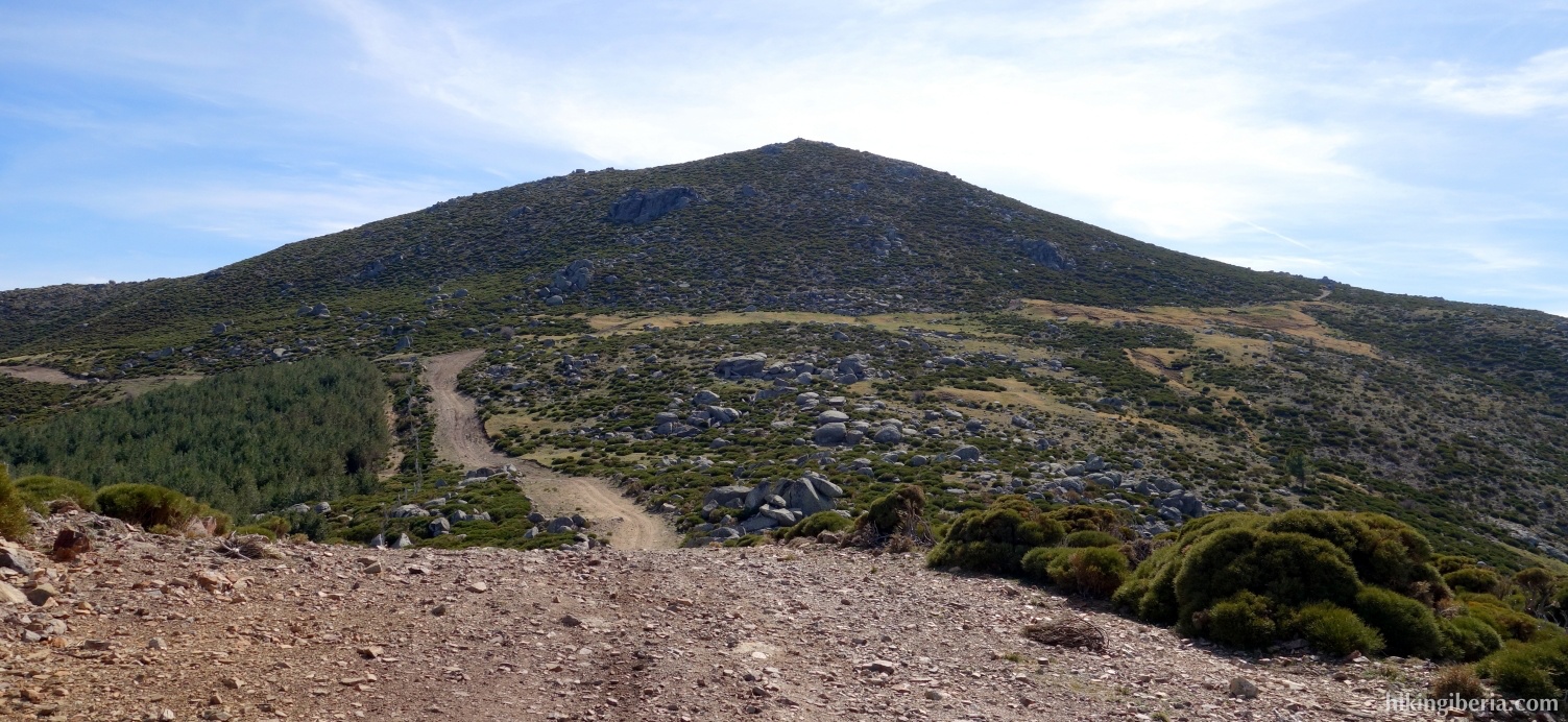 Vista hacia Pico Casillas