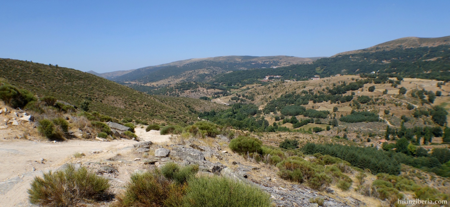 View over the valley of the River Tormes