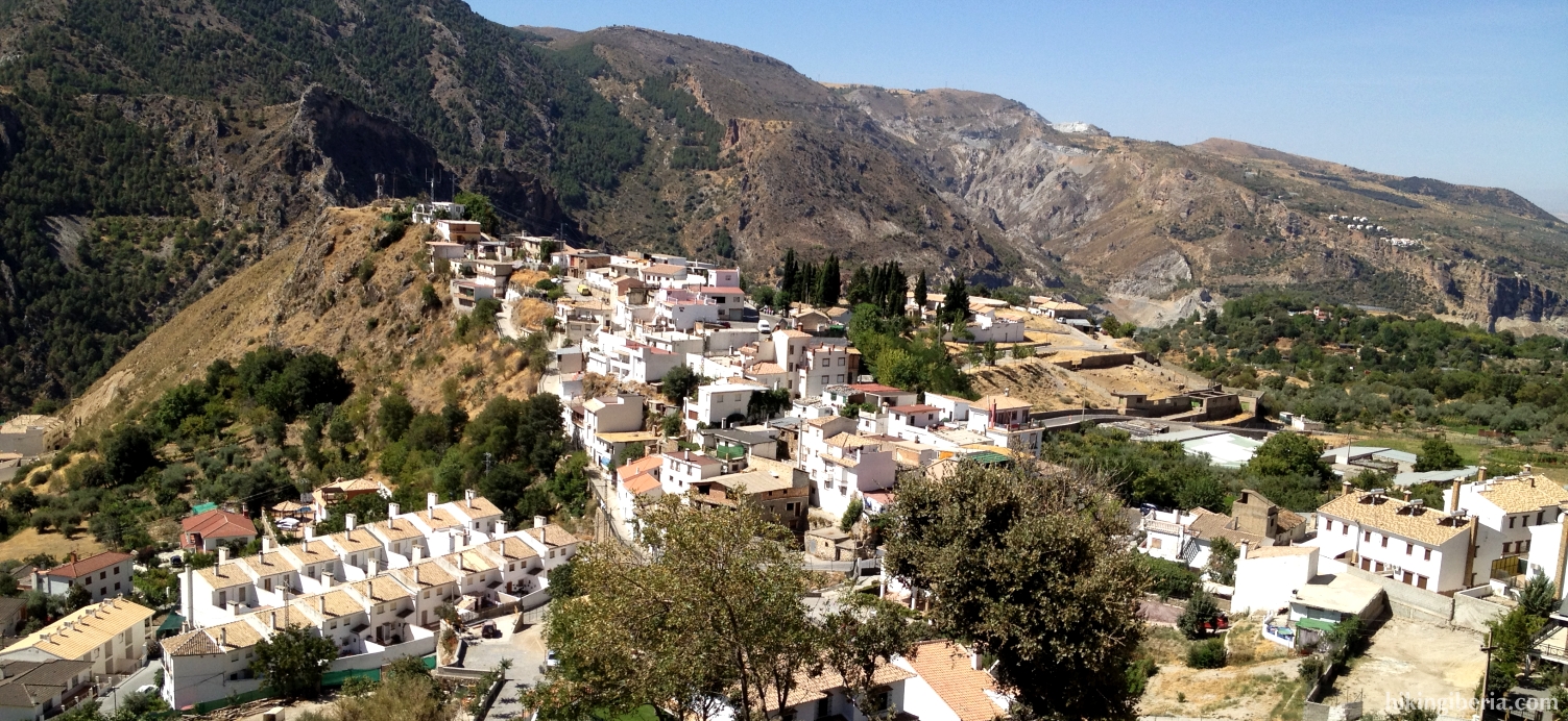 Uitzicht op Güéjar-Sierra