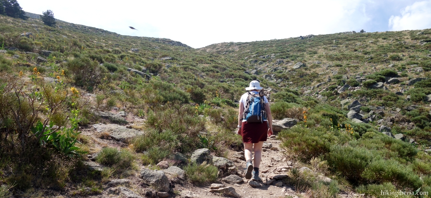 Ascent to the Collado de la Najarra