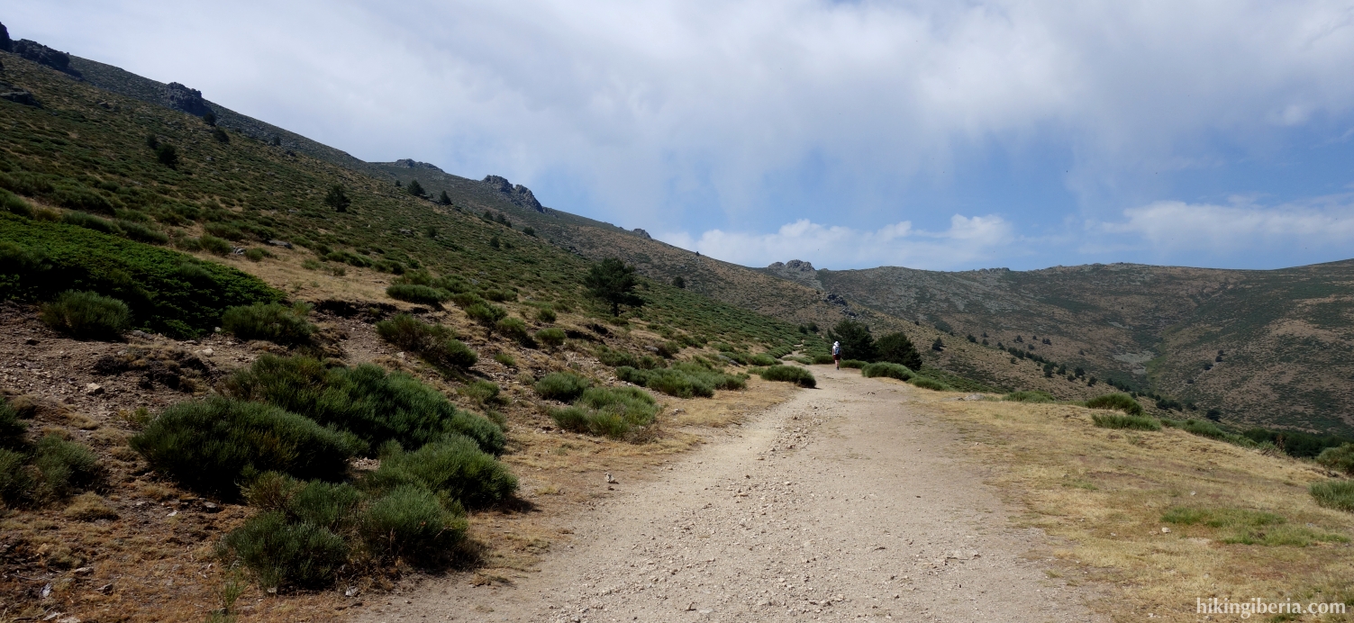 Path from the Puerto de la Morcuera