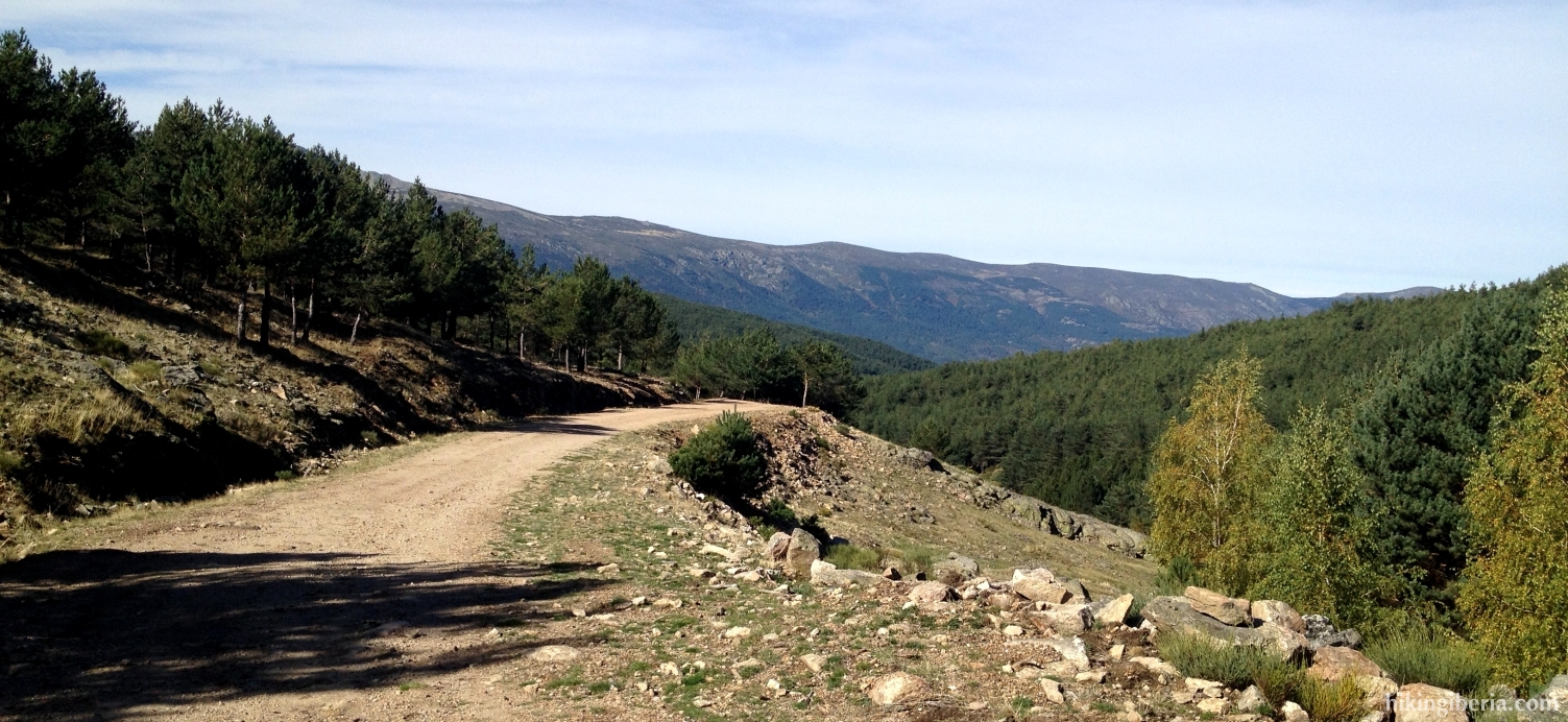 Sentiero attraverso El Canchal