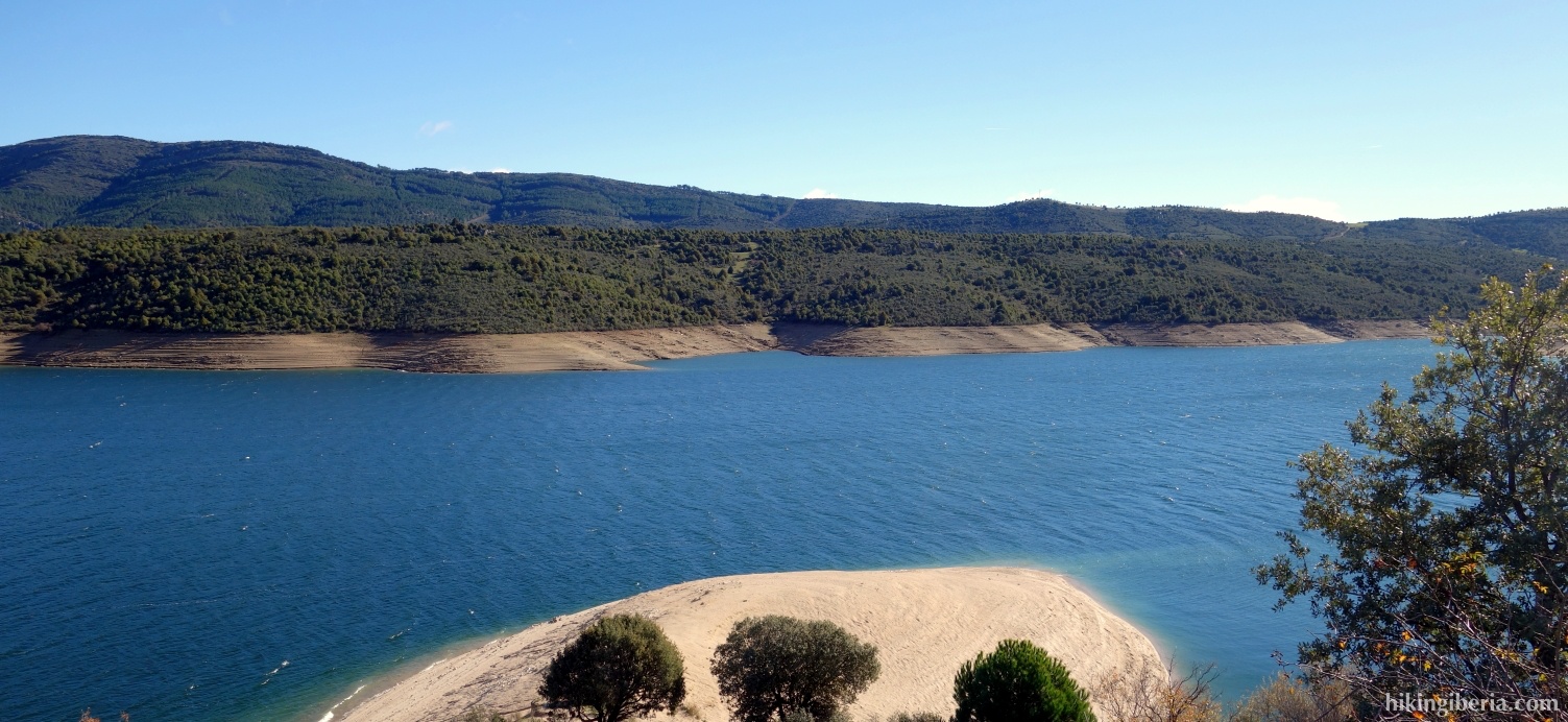 Reservoir of El Atazar