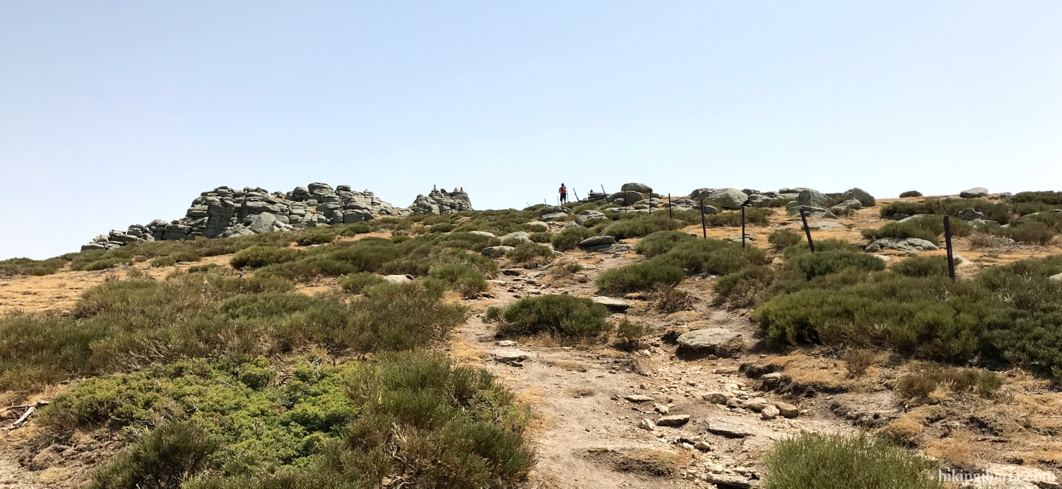 Descent from la Najarra