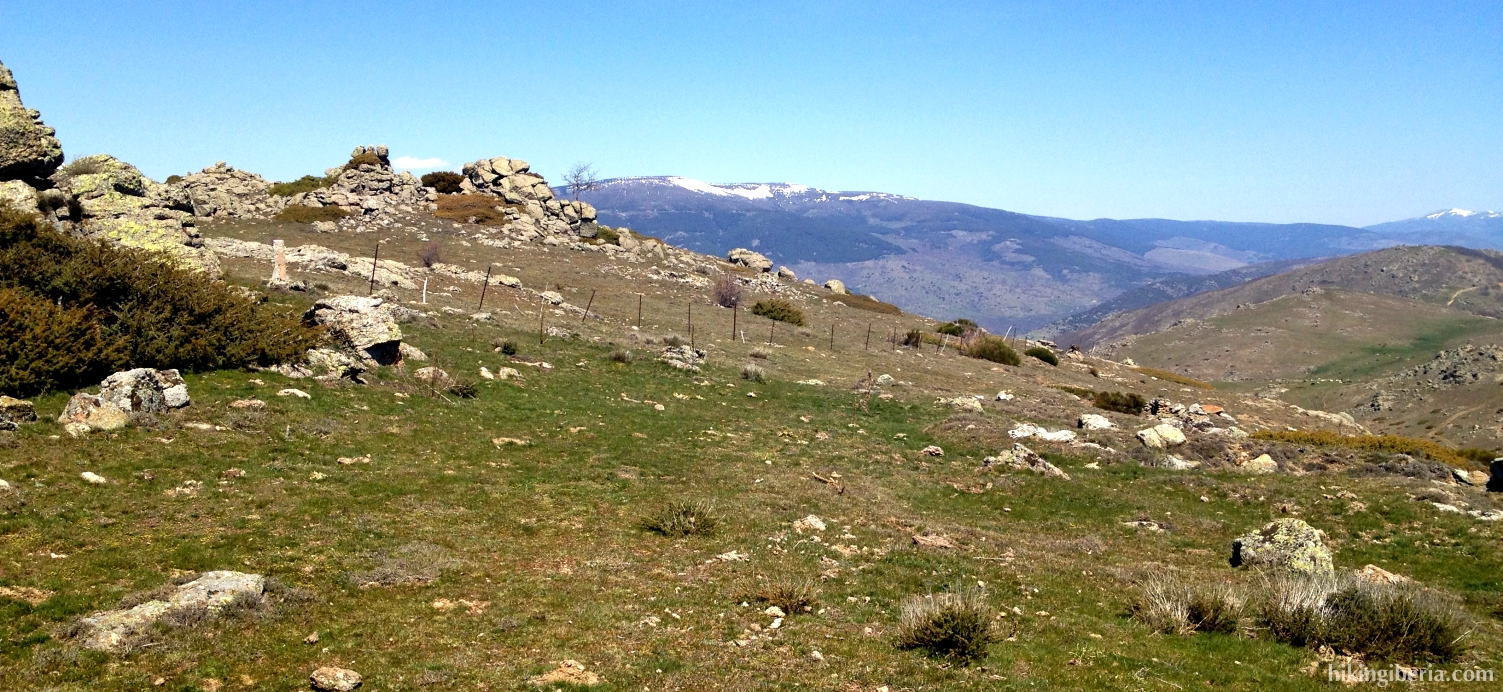 Zicht vanaf de Cerro del Águila